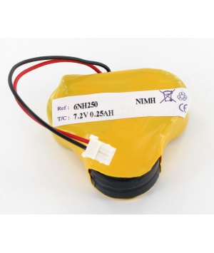 Batterie Ni-Mh 7.2V 250mAh pour sirène COBRA 8310