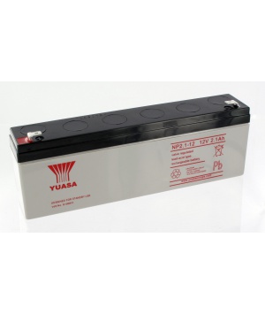 Batterie Plomb 12V 2.1Ah Yuasa (178X34X64) F1 (NP2.1-12) 