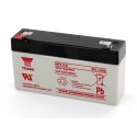Batterie Plomb 6V 1.2Ah Yuasa (97X25X55) F1 (NP1.2-6) 