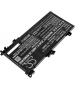 Batterie 15.4V 4Ah LiPo TE04XL pour HP Pavilion 15