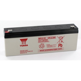 Batterie Plomb 12V 2.3Ah Yuasa (178X34X64) F1 (NP2.3-12) 