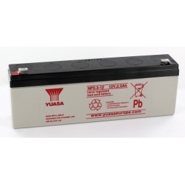 Batterie Plomb Yuasa 12V 2.3Ah NP2.3-12