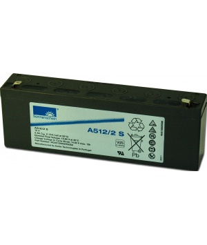Battery Sonnenschein lead Gel 12V 2Ah A512/2.0 S Battery Sonnenschein lead Gel 12V 2Ah A512/2.0 S