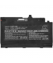 Batterie 11.4V 8.3Ah Li-ion AA06XL pour HP ZBook 17 G4