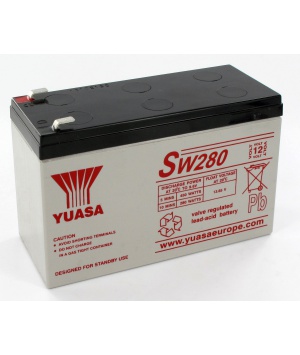 Batterie Plomb 12V 9Ah Yuasa (151X65X96) F2 (SW280) 
