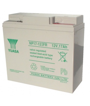 Batterie Plomb 12V 17Ah Yuasa (181X76X167) (NP17-12IFR) 