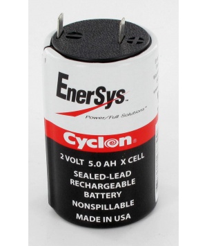 Elément Plomb spiralé 2V Xcell 5Ah Cyclon (N0D2) (0800-0004)