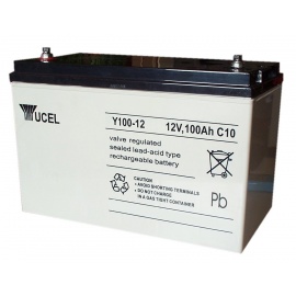 Batterie Plomb 12V 100Ah Yuasa (330X173X220) M8 (Y100-12) 