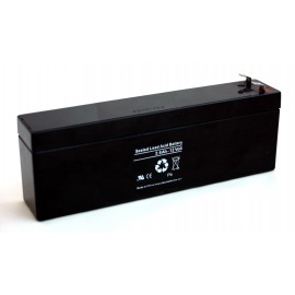 Lead 12V 2.6Ah battery (179 x 35 x 65)