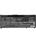 Batterie 11.55V 4Ah LiPo SR03XL pour HP Pavilion Gaming 15