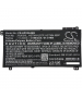Batterie 11.4V 4.15Ah LiPo RU03XL pour notebook HP Spectre X360 11