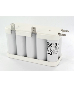 12V 8Ah 10VREFL 124255 Saft Batterie