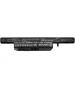 Batterie 11.1V 4.4Ah Li-ion W540BAT-6 pour CLEVO W550EU