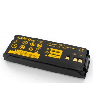 SaverOne 27V for defibrillator 1200mAh Lithium battery SaverOne 27V for defibrillator 1200mAh Lithium battery