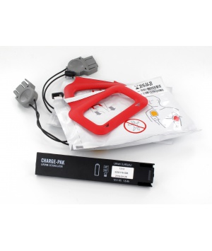 Load-PAK 12V for defibrillator Lifepak CR Plus PHYSIOCONTROL