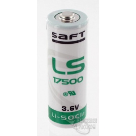 Batteria al litio 3.6 v 3.6Ah Saft LS17500