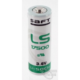 Pile lithium 3,6V 3,6Ah A Saft (LS17500)