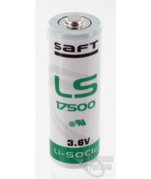 Batterie Lithium 3.6V 3.6Ah Saft LS17500