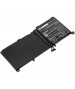 Batterie 15.2V 3.95Ah LiPo pour Notebook ASUS ROG G501VW