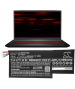 Batterie 11.4V 4.5Ah LiPo BTY-M6K pour MSI GF75
