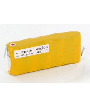 Saft batteria 6V 5 lato VTCs 1600 Saft batteria 6V 5 lato VTCs 1600