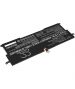 Batterie 7.7V 6.3Ah LiPo ET04XL pour HP Elitebook X360 1020 G2
