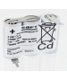 Batterie saft 3VNTCs 3.6V 1.6Ah cote cote