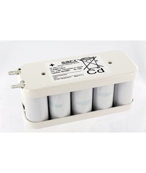 Batterie 12V 2.5Ah 10VNTC sous Flasque type ARTS (802390) Batterie 12V 2.5Ah 10VNTC sous Flasque type ARTS (802390)