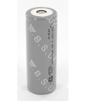 Battery yuasa 1.2V 8Ah NiCd Format F