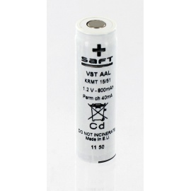 Battery Saft 1.2V 800mAh VST AAL NiCd