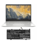 Batterie 11.55V 4.95Ah LiPo pour HP Chromebook X360 14C