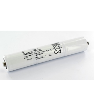 Batterie Saft 3.6V 4Ah 3VNTD NiCd Bâton Clip 131176