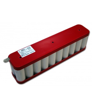 Batterie Saft 6V 28Ah 5VR7FL-4 Flasque NiCd