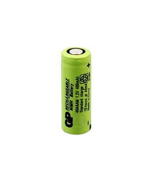 Batería NiMh 1.2V 0.40Ah 2/3 AAA GP 40AAAM Batería NiMh 1.2V 0.40Ah 2/3 AAA GP 40AAAM