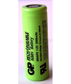 Battery 1.2V 2.5AH format A (17 x 50) Battery 1.2V 2.5AH format A (17 x 50)