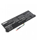 Batterie 11.55V 4.55Ah LiPo pour Acer Aspie Vero AV15-51-31UK