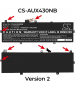 Batterie 11.55V 4.2Ah LiPo pour Asus BX430