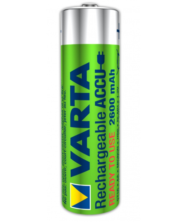 Blister 4 Piles VARTA HR6 - AA - NiMh - 1.2V - 2100mAh