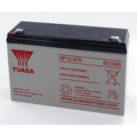 Batterie Plomb Yuasa 6V 10Ah NP10-6FR
