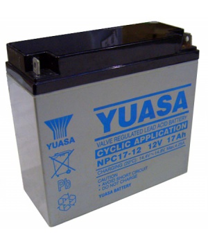 Battery lead Yuasa 12V 17Ah NPC17-12