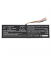 Batterie 14.8V 4.9Ah LiPo pour Aorus X3 Plus v3
