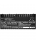 Batterie 14.4V 3.05Ah LiPo pour Fujitsu LifeBook Q702