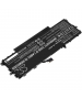 Batterie 11.55V 4.8Ah LiPo pour DELL Latitude 9420 2-in-1