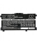 Batterie 11.55V 4.4Ah Li-ion pour HP 15-CN0088NB