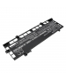 Batterie 15.4V 3.3Ah LiPo pour Lenovo ThinkPad P16s Gen 1(AMD)21CK00