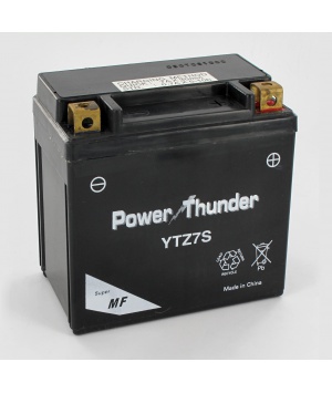 Batterie moto 12V 6Ah YTZ7S / GTZ7S étanche