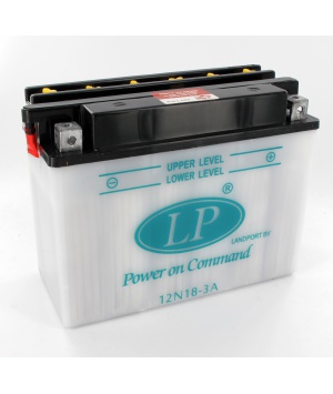 Battery lead motorcycle 12V 18Ah 12N18 - 3A Battery lead motorcycle 12V 18Ah 12N18 - 3A