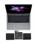 Batterie 11.41V 5.1Ah LiPo pour Apple MacBook Pro 13 Inch Two Thunde