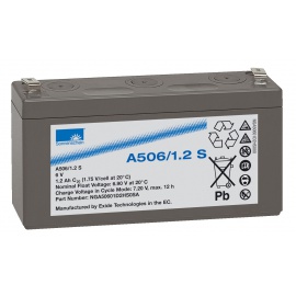 Battery lead Gel 6V 1.2AH A506 Sonnenschein / 1.2 S