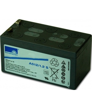 Battery Sonnenschein lead Gel 12V 1.2AH A512 / 1.2 S Battery Sonnenschein lead Gel 12V 1.2AH A512 / 1.2 S